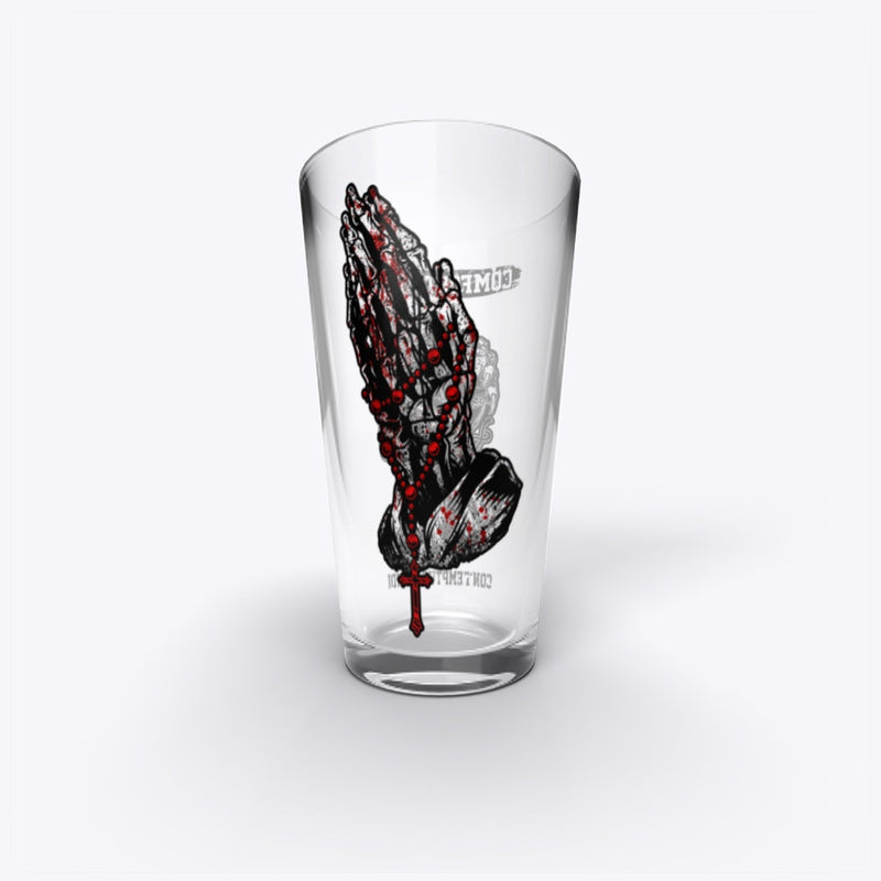 Comfort Kills Pint Glass