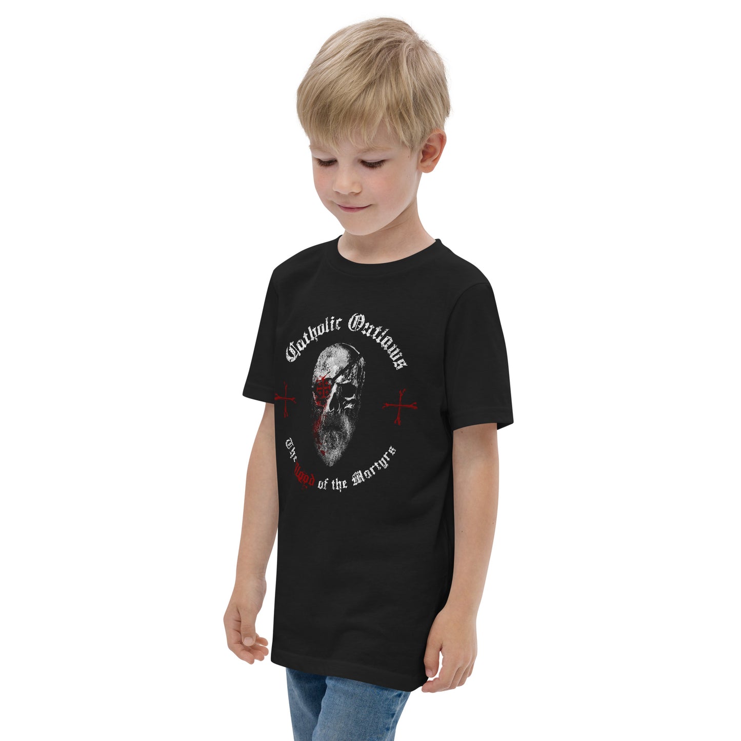 Kids Catholic Outlaws Tee