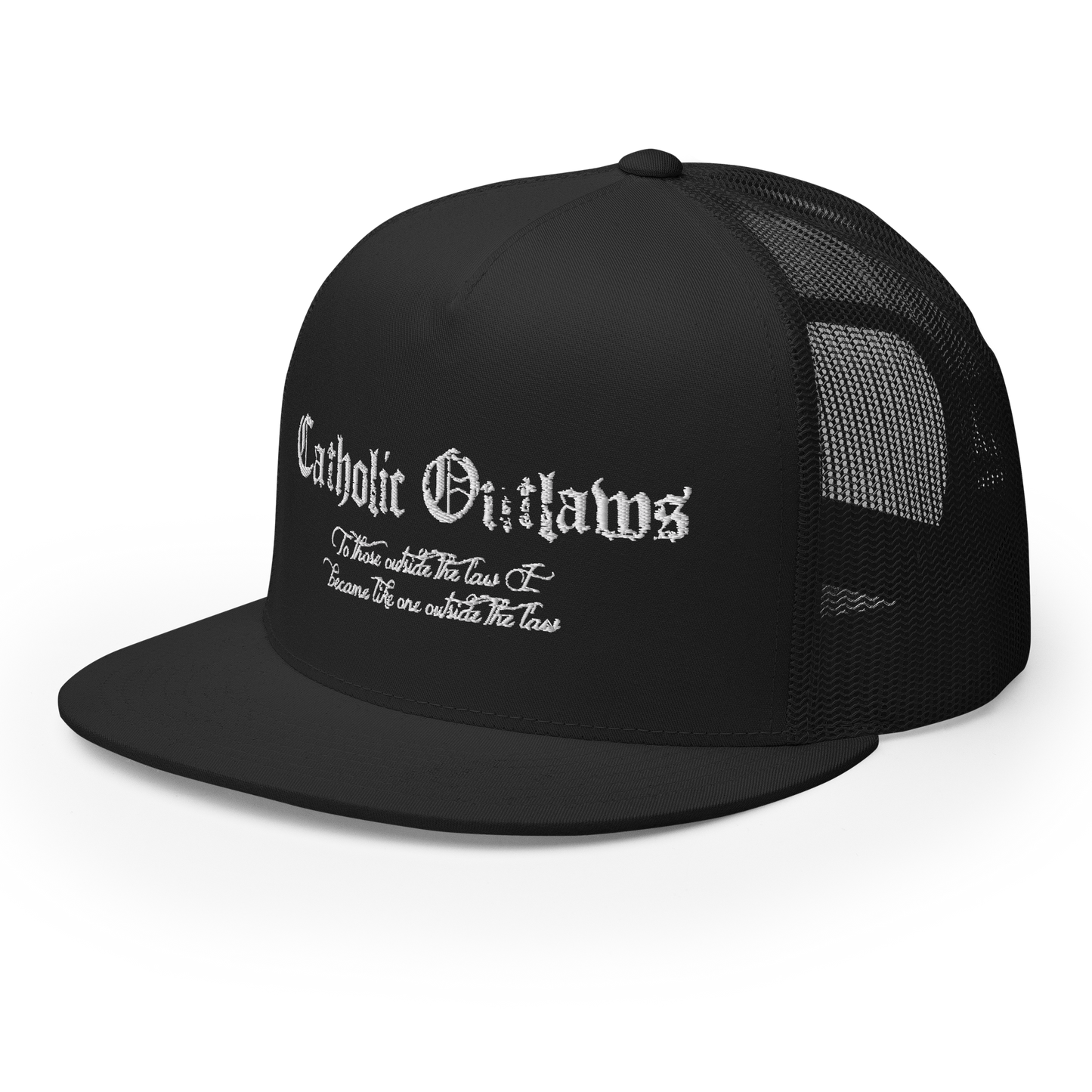 Outlaw Flatbill White