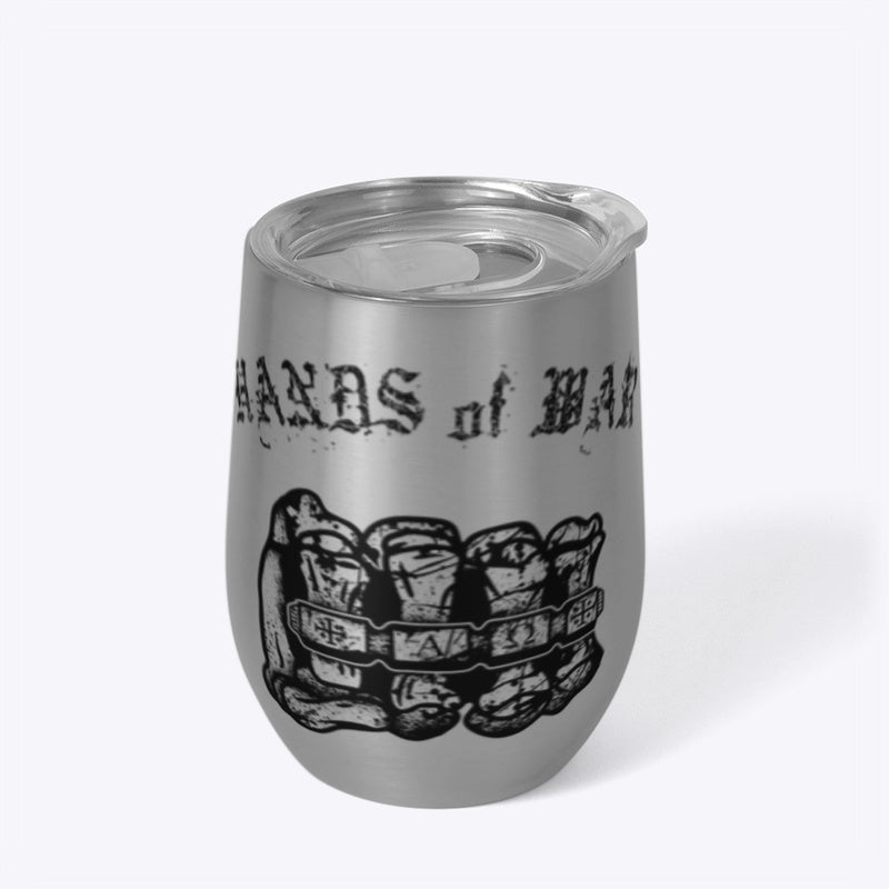Hands of War Wine Tumbler