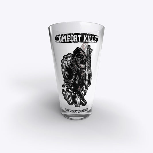 Comfort Kills Pint Glass