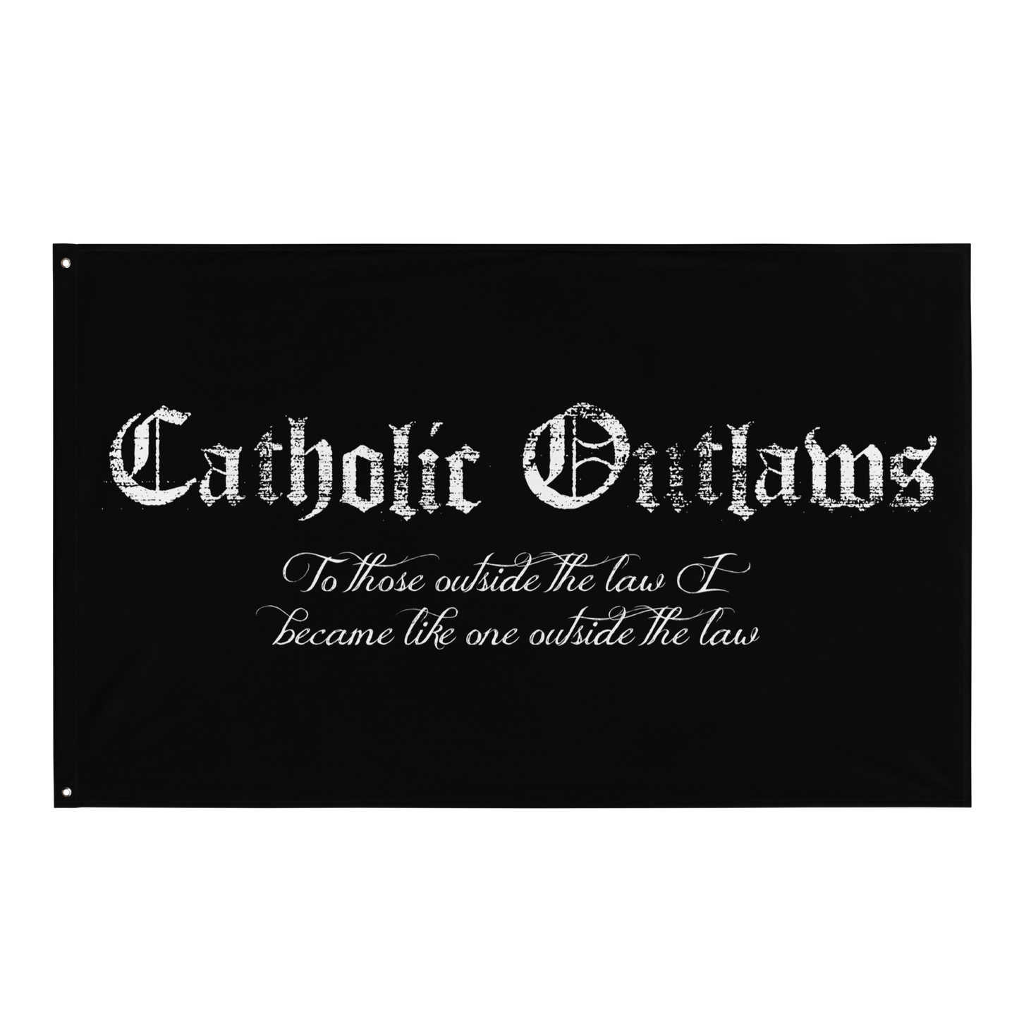 Outlaw Scripture Flag