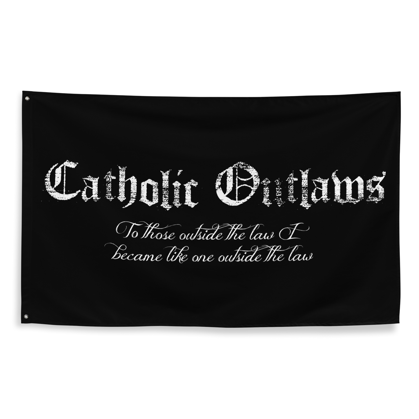 Outlaw Scripture Flag