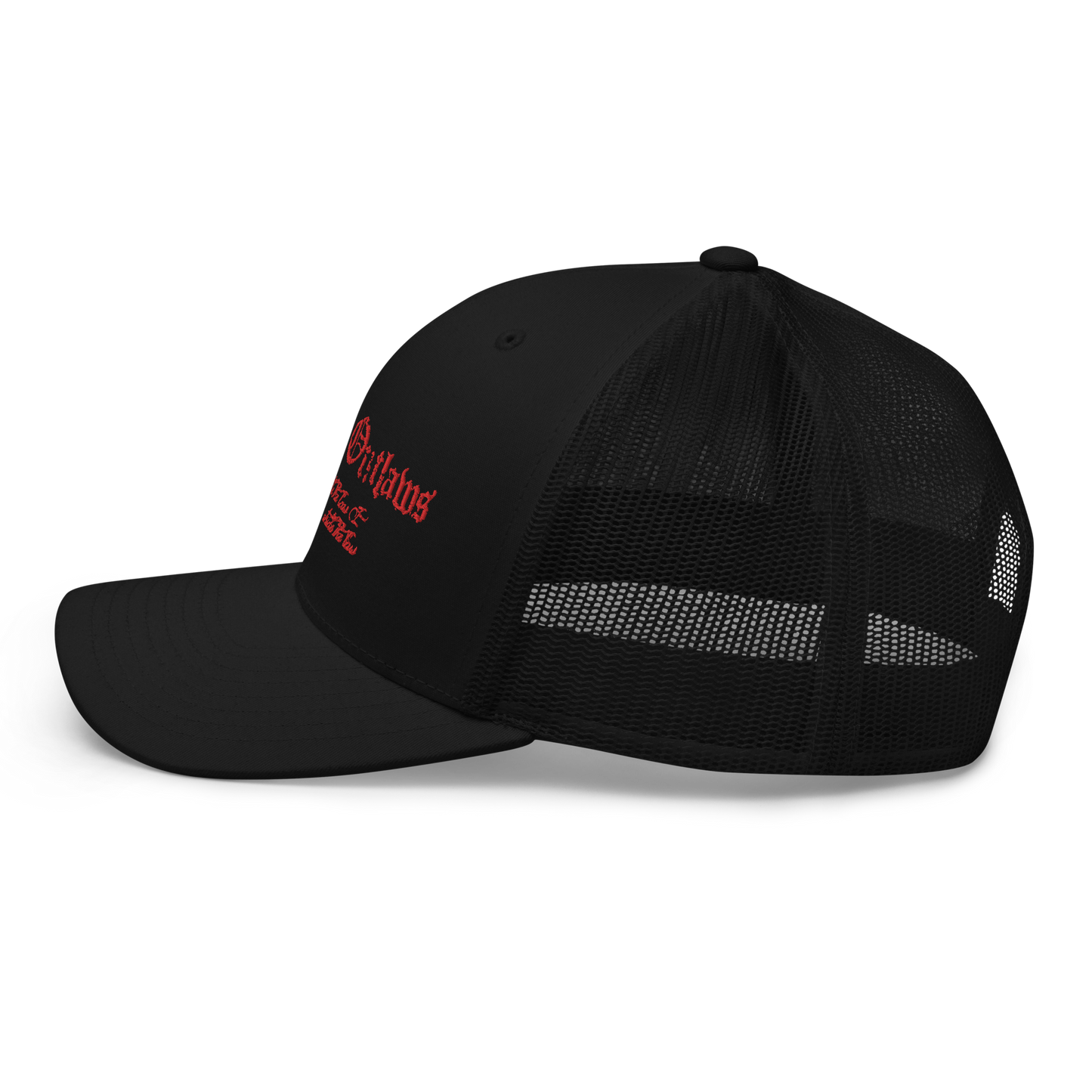 Outlaw Trucker Hat Red